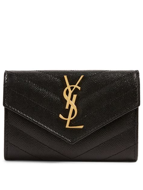 ysl italian made leather wallet|ysl wallets best price.